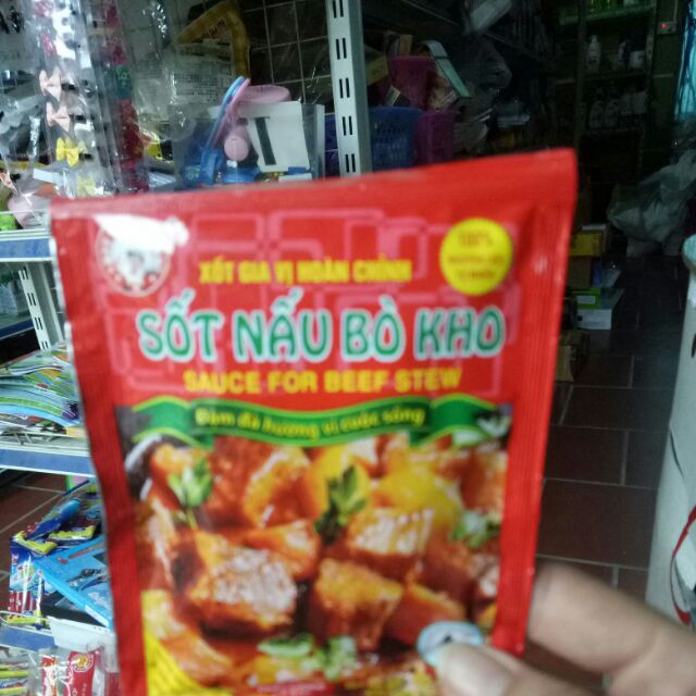 Siêu ngon một gói gia vị sốt nấu bò kho Huy Tuấn 50g