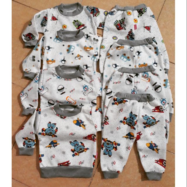 Bộ nỉ bông bé trai