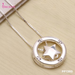 Dây chuyền bạc Ý 925 Bạc xinh- Ngôi sao may mắn PP1360