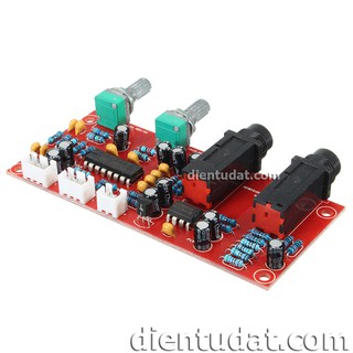 Mạch karaoke PT2399 nguồn 12VDC