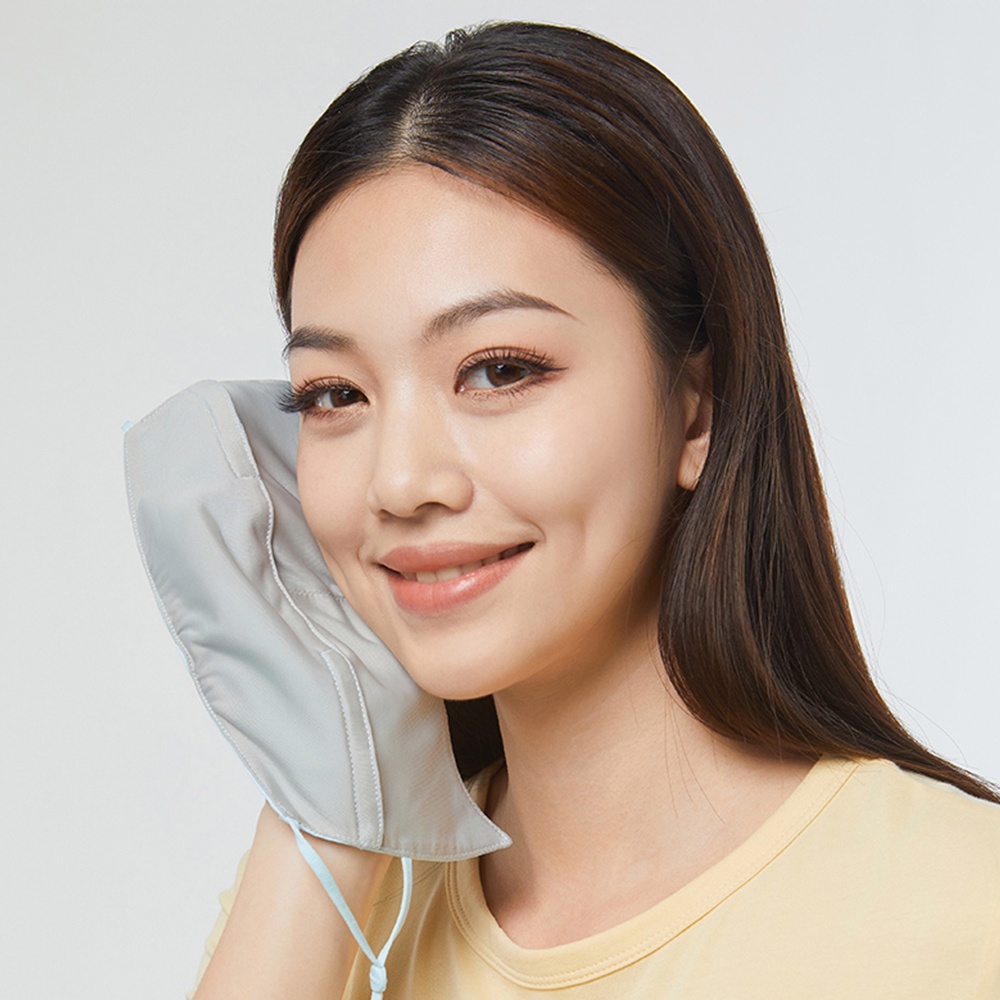 OhSunny Khẩu trang chống nắng bảo vệ toàn diện cho khuôn mặt phối tai mèo đáng yêu thời trang