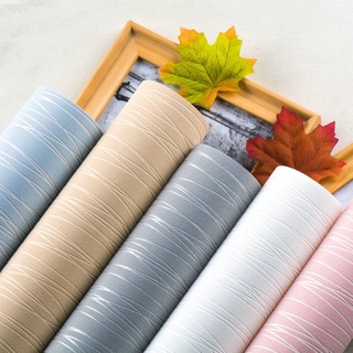 10M giấy dán tường vân chỉ nổi phát quang 3D cao cấp khổ 53cm