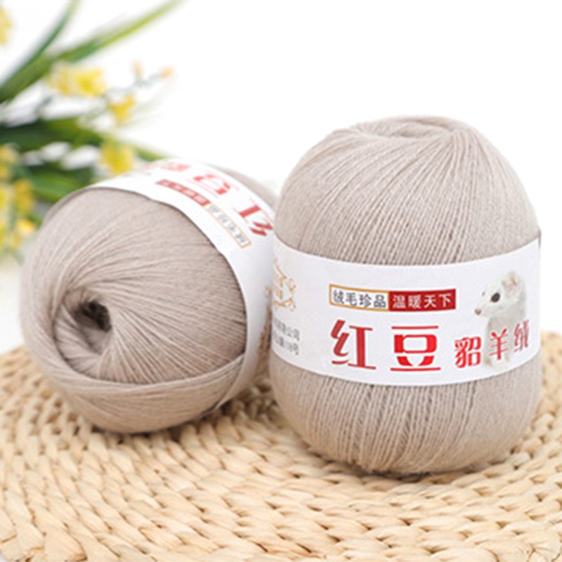 Cuộn Len Cashmere Mềm Mỏng Nhiều Màu Làm Đồ Thủ Công