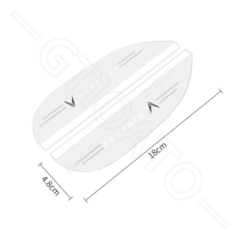 GTIOATO 2 Chiếc Vè Che Mưa Gương Chiếu Hậu Trong Suốt Vè Che Mưa Gương Chiếu Hậu Ô Tô MiếNg DáN ChốNg NưỚC GưƠNg Ô Tô TấM DáN GưƠNg DáN KíNh Ô Tô ChốNg NưỚC Phụ KiệN Xe HơI Cho VinFast Lux A Fadil President SA VF E34