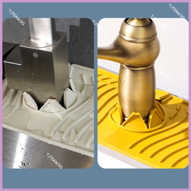 A-LIFE Miếng Silicone Nối Dài Gắn Vòi Nước Bồn Rửa Chén Chống Văng Nước Cho Nhà Bếp Nhà Tắm