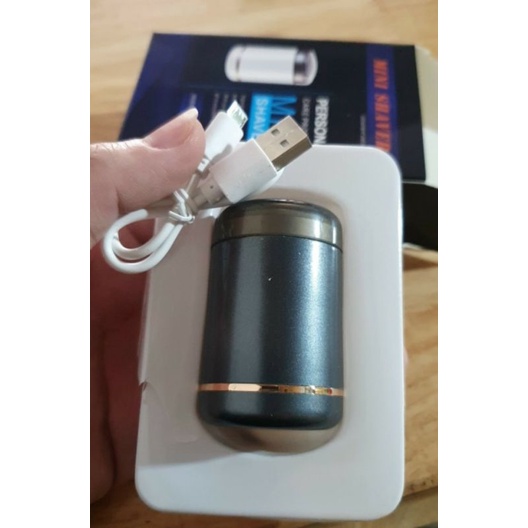 Máy Cạo Râu Cầm Tay Mini Bỏ Túi Sạc USB Chống Nước Dùng Cho Nam Và Nữ