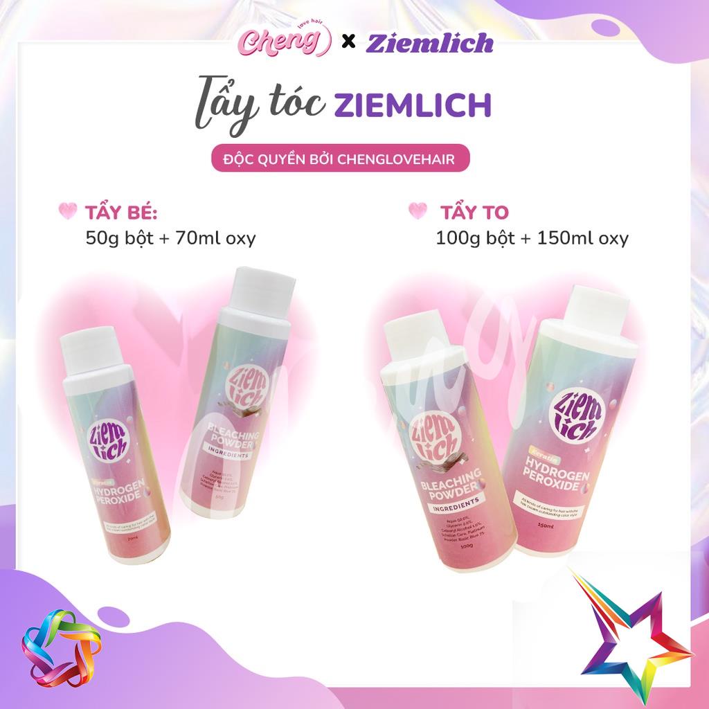 Thuốc Tẩy Tóc ZIEMLICH Bleaching Powder Collagen & Keratin Tẩy Cực Êm, Lên Cực Chuẩn | Chenglovehair, Chenglovehairs