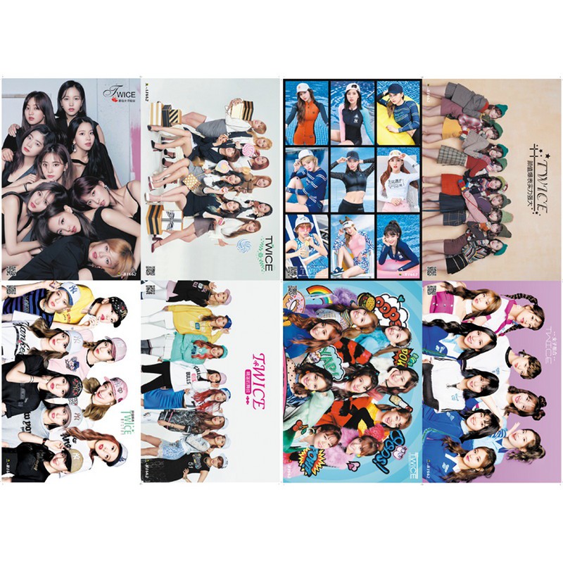 8 tấm poster A4 idol kpop in hình IOI EXID IKON SOMI ảnh đẹp nhiều mẫu