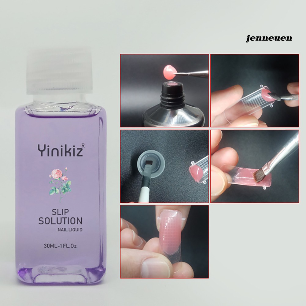 Dung dịch đắp gel nối móng trong suốt nhanh khô 30ml