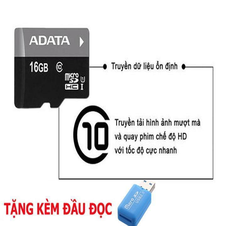 Thiết Bị Hỗ Trợ Dung Lượng 16gb Micro SD Tốc Độ Ghi Đọc Siêu Nhanh