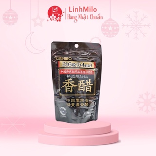 Viên uống giảm cân dấm đen giảm cân Nhật Bản Orihiro túi 216 viên
