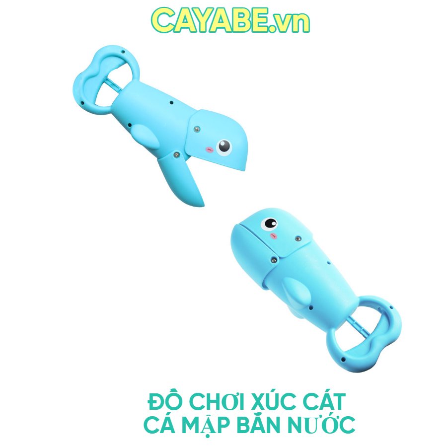 ĐỒ CHƠI XÚC CÁT 8 MÓN CÁ MẬP BẮN NƯỚC CHO BÉ ĐI BIỂN 1209