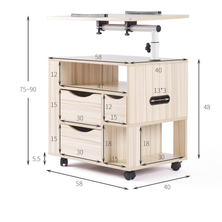 Táp tủ đầu giường đa năng Tủ táp Tiện ích cao cấp DH-BGK2084 | BigBuy360 - bigbuy360.vn