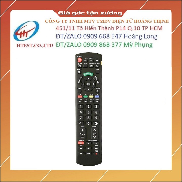Remote Điều Khiển TV Panasonic RM-D920+