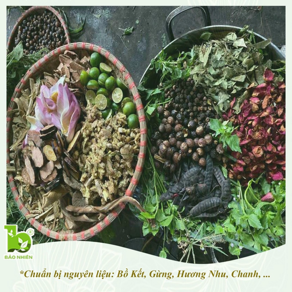 Dầu gội bồ kết gừng Bảo Nhiên