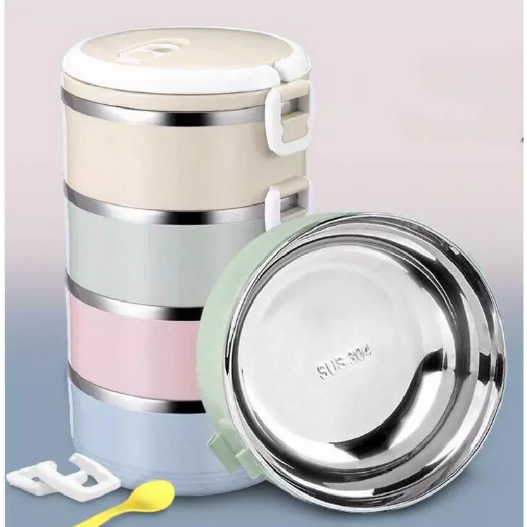 Cặp lồng đựng cơm lúa mạch 4 tầng 2.8L