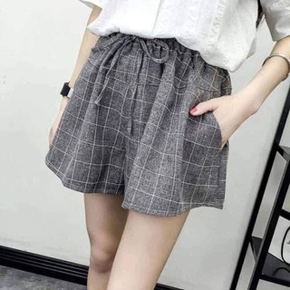 [FREESHIP ĐƠN TỪ 50K] Quần đùi kẻ nơ DPH0503
