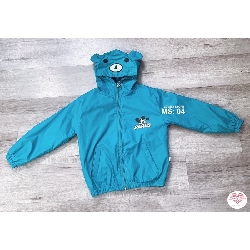 💦Áo Khoác Gió Cho Bé Gái Và Bé Trai . Áo Khoác Có Hoạ Tiết  Đáng iu Cho Bé Gái Và Bé Trai.