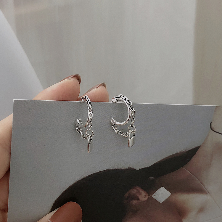 Khuyên Tai Hình Ổ Khóa Độc Đáo Cá Tính Phong Cách Hiphop