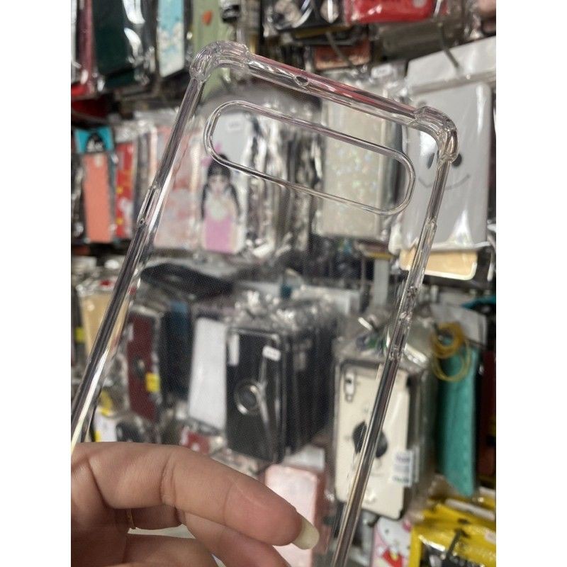 SAMSUNG S10 5G Ốp lưng nhựa dẻo trong suốt chống sốc 4 góc cao cấp