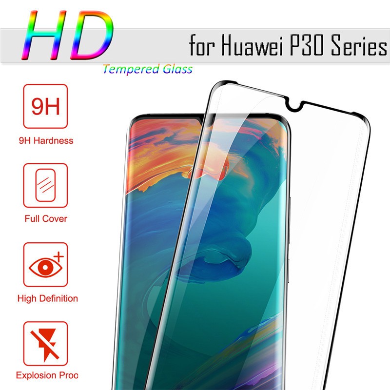 Kính cường lực bảo vệ toàn màn hình cho Huawei p30 Pro p30 Lite Nova 4e p30pro p30lite