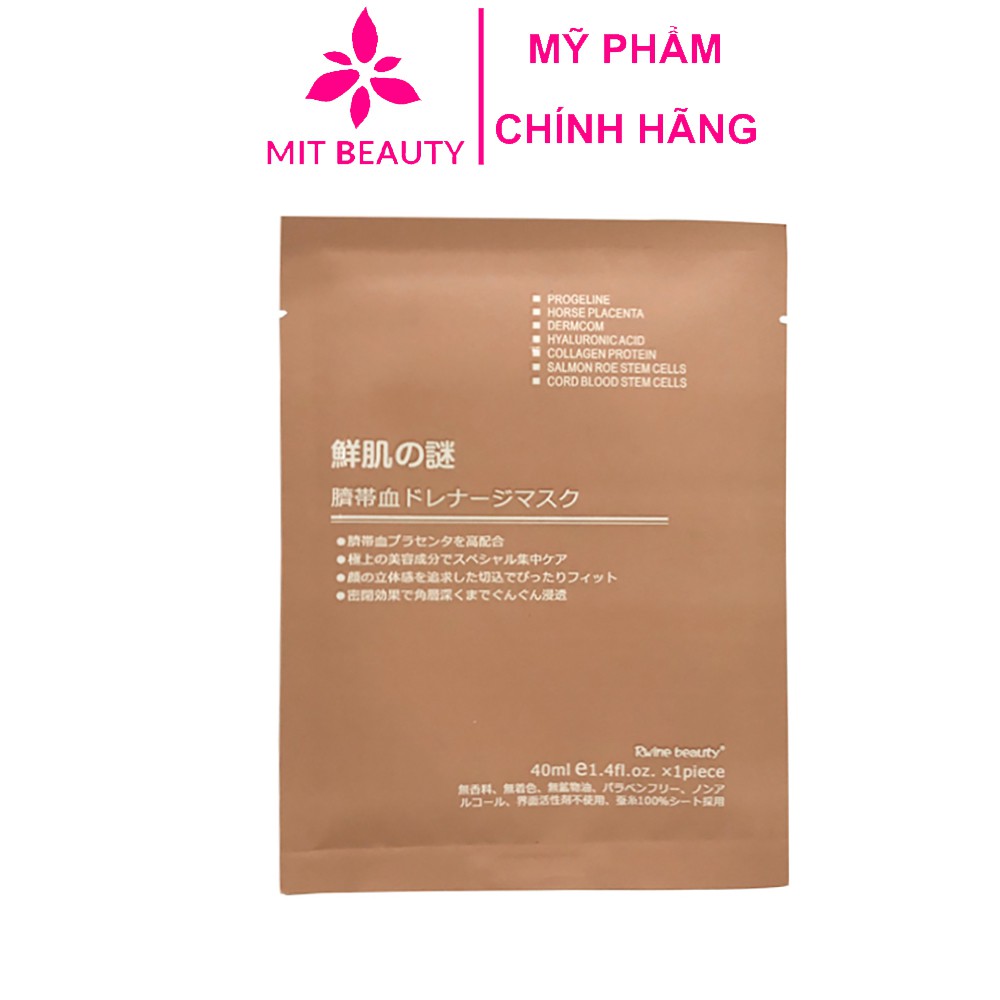 Mặt Nạ Nhau Thai Tế Bào Gốc Cuống Rốn Rwine Beauty