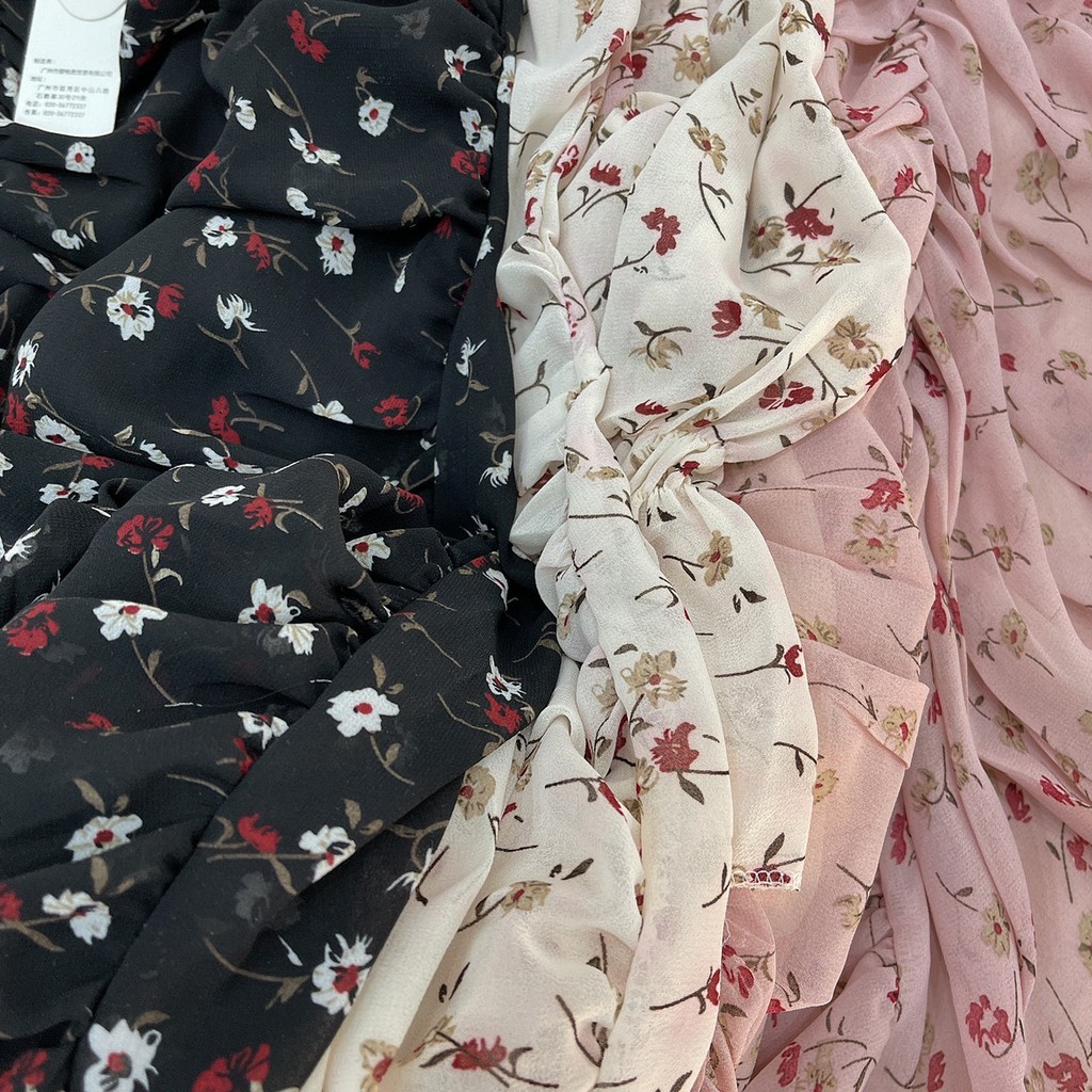 [FREESHIP, HOT] VÁY HOA CỔ VUÔNG NHÚN 3 MÀU CỰC XINH | BigBuy360 - bigbuy360.vn