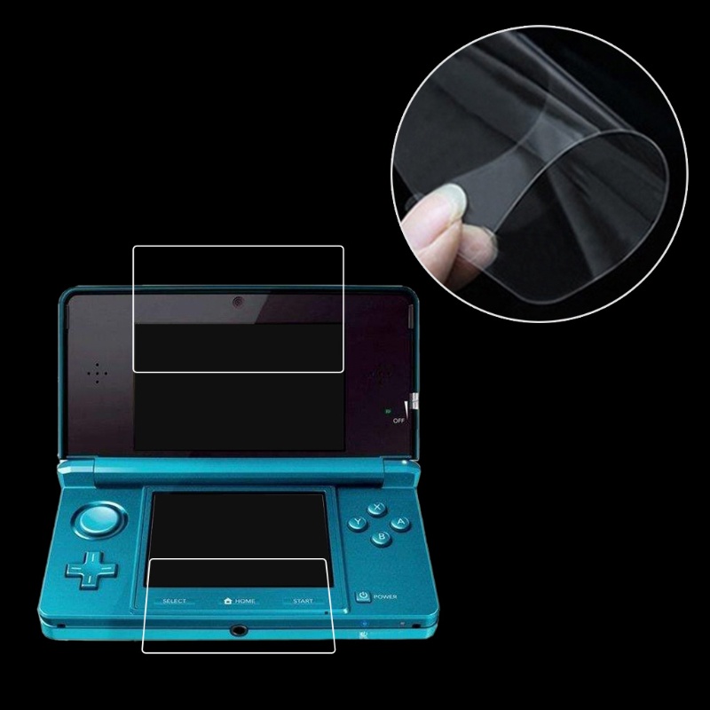 Miếng Dán Bảo Vệ Màn Hình Lcd Cho Máy Chơi Game Nintendo 3dsll / Xl