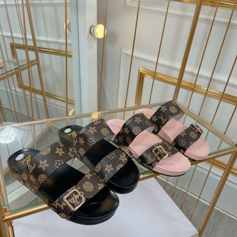 Dép 2 quai, dép sịn bệt LV siêu sang trọng giày dép hashopcom mã b66 gì cũng rẻ hàng chính hãng