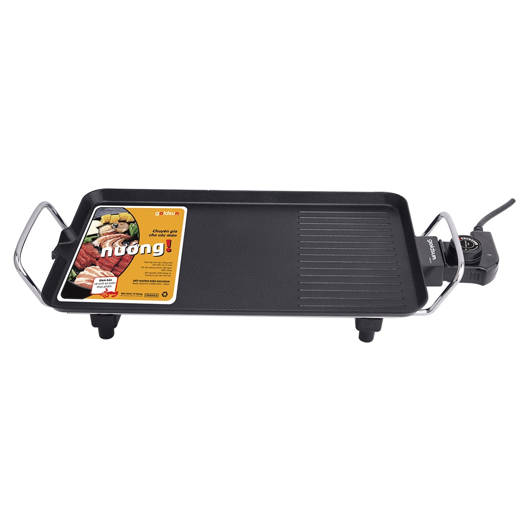 Bếp nướng điện SATO BN11 2 màu XÁM - ĐEN - giao ngẫu nhiên - Bảo hành 36 tháng