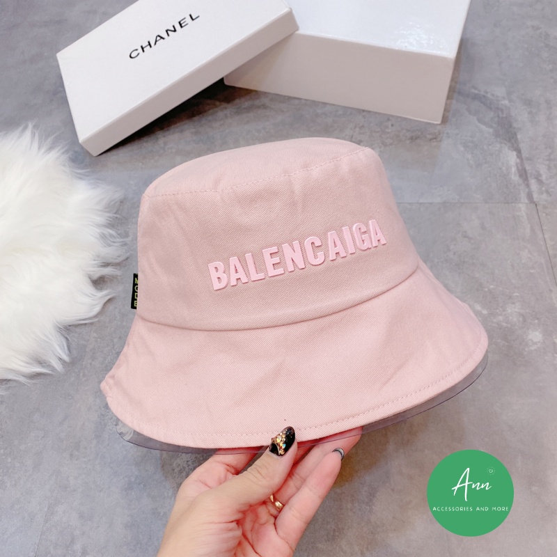 Mũ Bucket BALENCIAGA mới, Logo nổi bật, màu sắc trẻ trung, chất vải Kaki Cotton Cao Cấp Mềm Mại, Mẫu Mới Nhất Hè 2021
