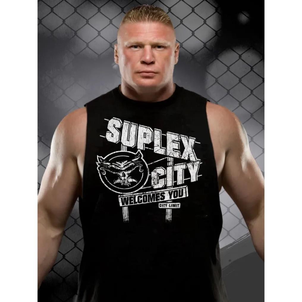 Áo phông WWE Brock Lesnar "Suplex City"