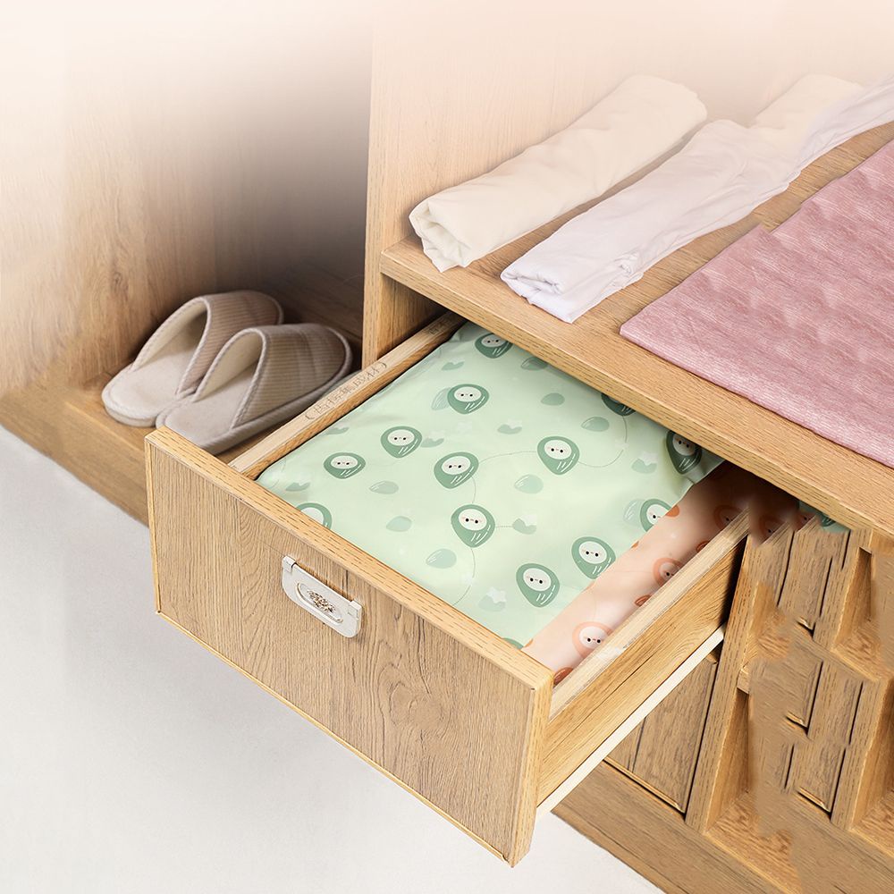 Túi đựng mỹ phẩm/ quần áo/ giày dép bằng nhựa trong suốt có khóa kéo tiện lợi mang theo du lịch