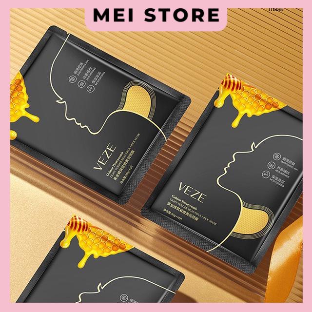 Mặt Nạ VEZE Vàng Đắp Cổ Làm Trắng Cấp Nước Và Săn Chắc Da