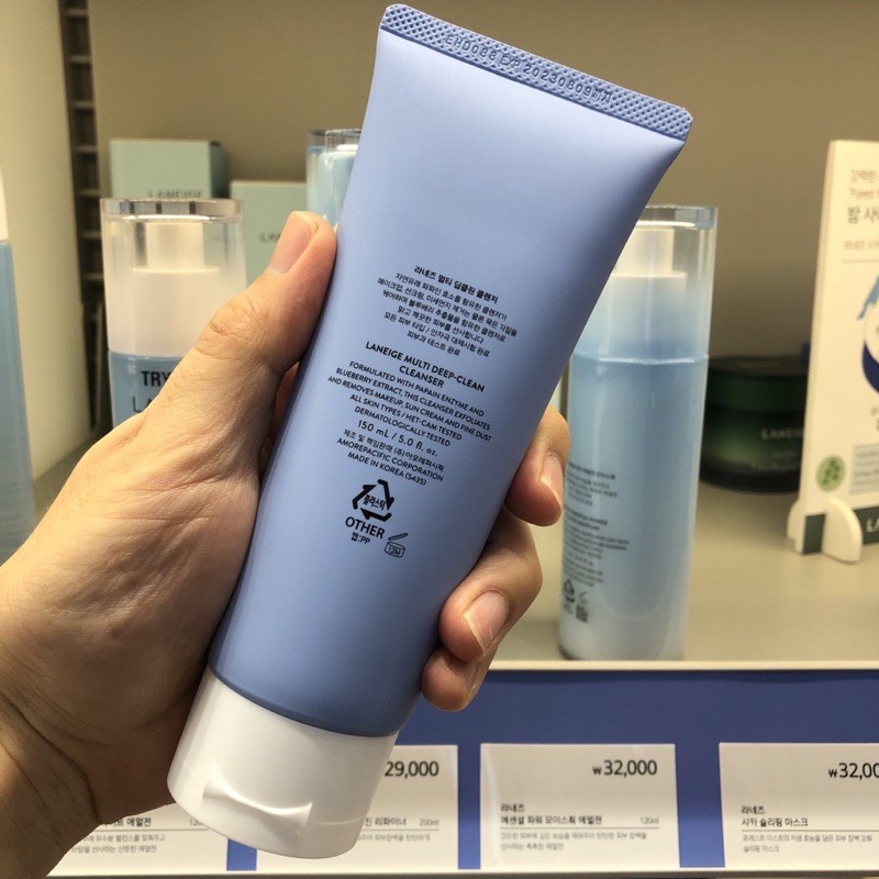 ( CHÍNH HÃNG ) Sữa Rửa Mặt Laneige Cleansing Multi Deep-Clean Cleanser