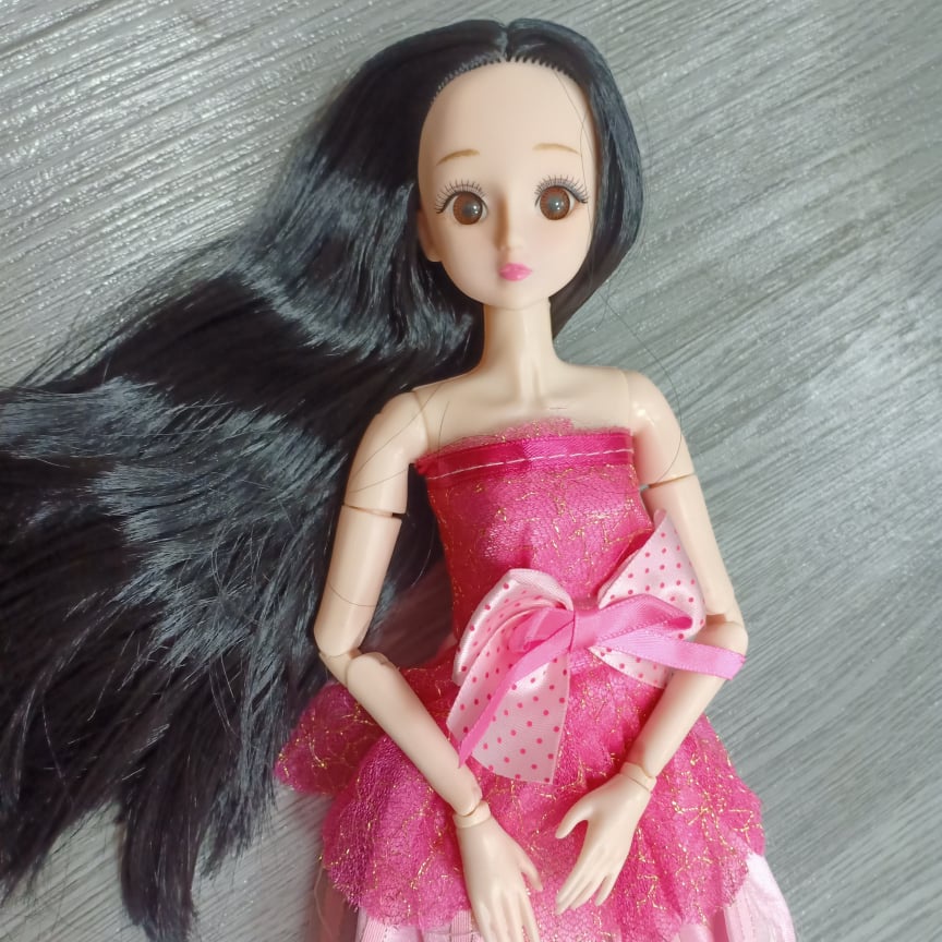 Búp bê công chúa Lisa cao 36cm mẫu mới tóc thẳng