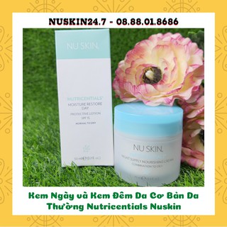 Bộ dưỡng da cơ bản Nutricential da Thường/ Khô Nuskin