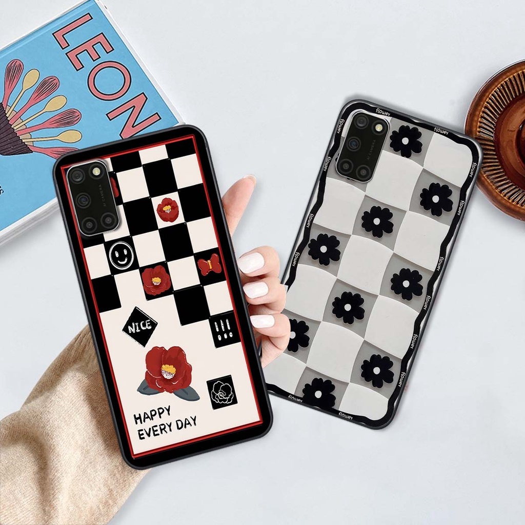 Ốp Oppo A52 / A92 in hình trái tim, caro kẹo ngọt đầy cá tính siêu đẹp siêu chất