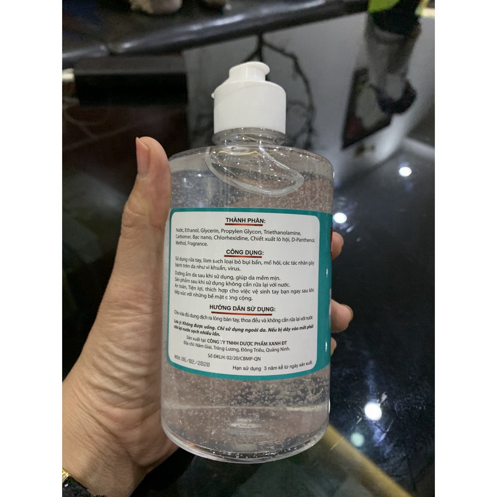 [Hàng có sẵn] Nước rửa tay Khô Sát khuẩn Handwash gel 500ml - Cam kết chuẩn công ty