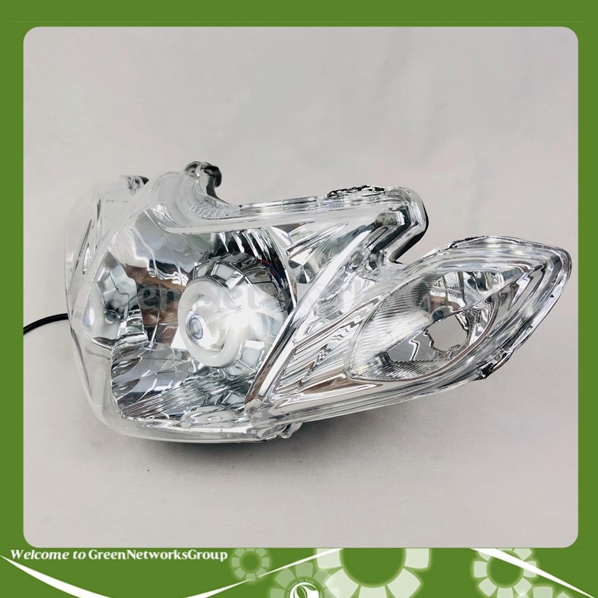 Đầu đèn pha xe sirius bóng bi cầu  ( 4 chế độ ) chớp trắng , cos pha trắng , led màu Greennetworks