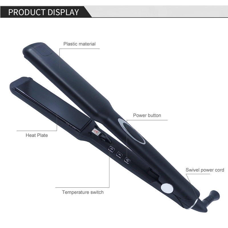 Ubeator Hair Straightener Flat Iron Electric Straightening Hair Iron Fast Heat Styling