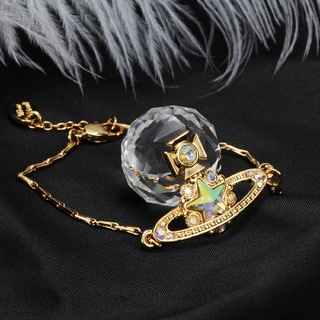 Vòng Tay Mạ Vàng Họa Tiết Ngôi Sao Năm Cánh Phong Cách Punk Cho VW