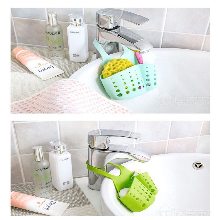 Giỏ treo đồ rửa bát, Giỏ Silicon treo bồn rửa bát | BigBuy360 - bigbuy360.vn