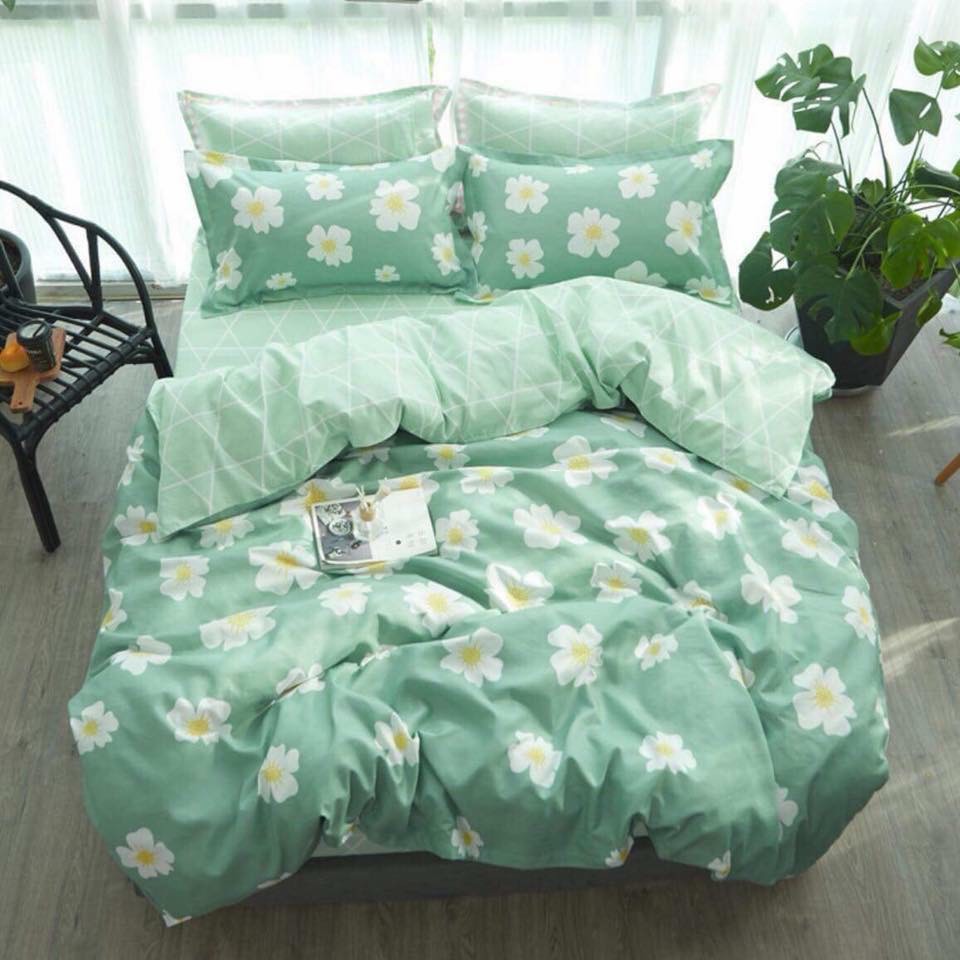 Chăn Ga Gối Cotton Poly Mới Nhất