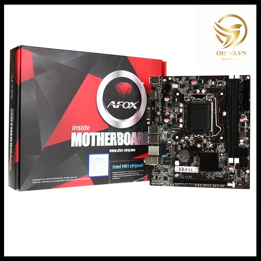 [Mã 1911ELSALE hoàn 7% đơn 300K] Mainboard AFOX H81 CHÍNH HÃNG | BigBuy360 - bigbuy360.vn