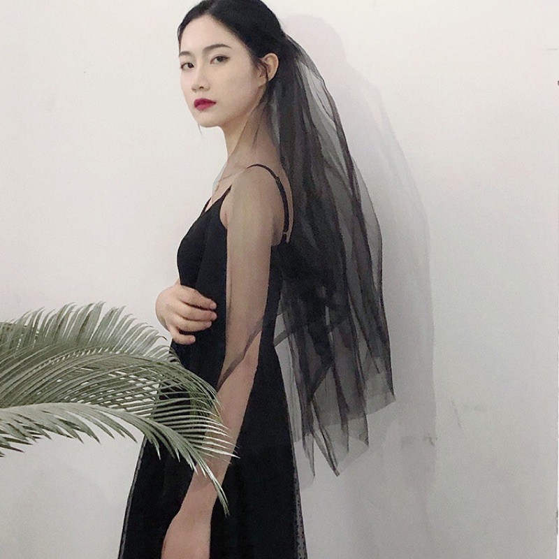 Voan lúp màu đen