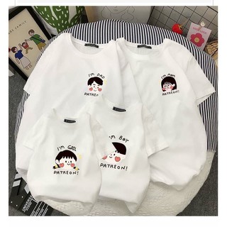 Áo gia đình ngộ nghĩnh thun cotton dày dặn đủ màu size 8-100kg