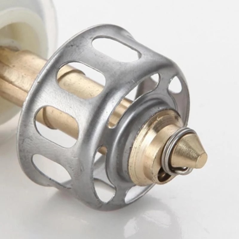 1 Nút Chặn Lọc Rác Thông Dụng Dạng Đẩy Lên Cho Bồn Rửa Nhà Tắm