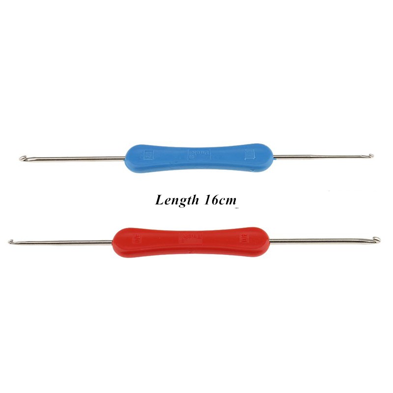 Dụng cụ móc đan len 2 đầu DIY tiện dụng