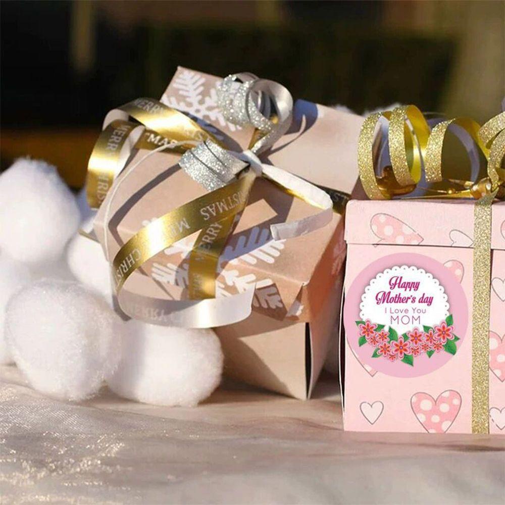 .Cuộn 500 Nhãn Dán Hộp Quà Handmade DIY